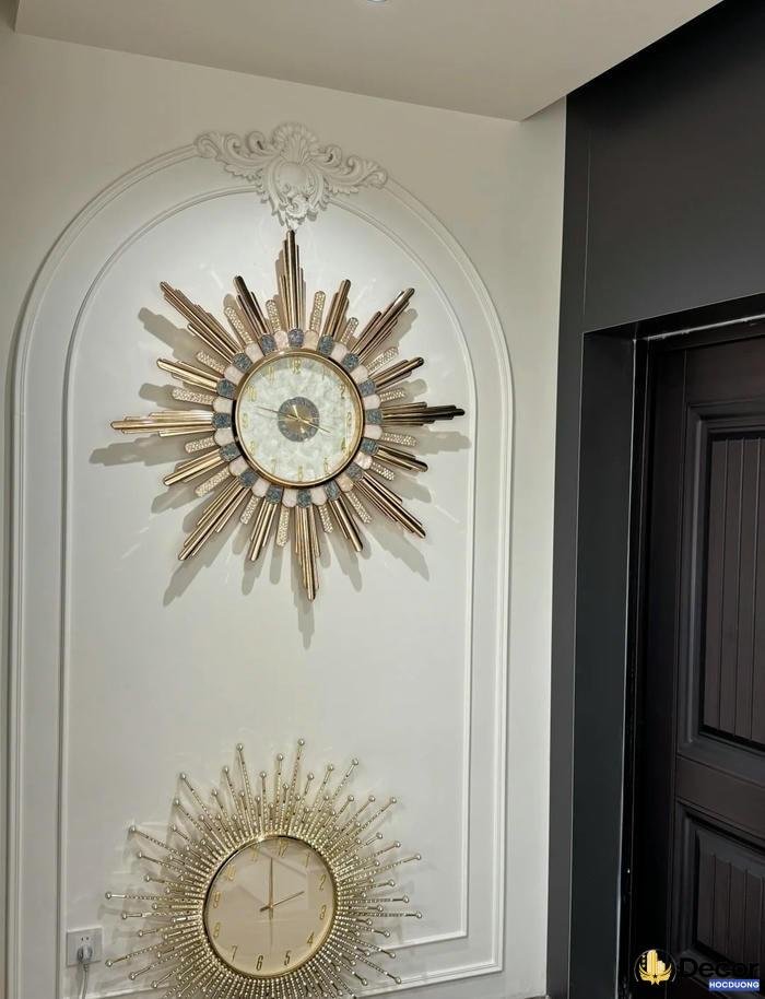 Trang trí đồng hồ treo tường cho bạn tham khảo