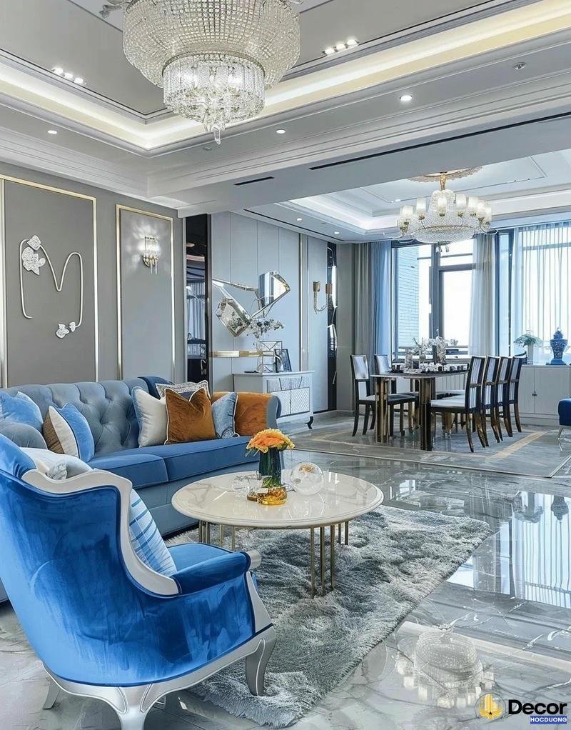 Trang trí nội thất phù hợp mỗi khu vực trong nhà.