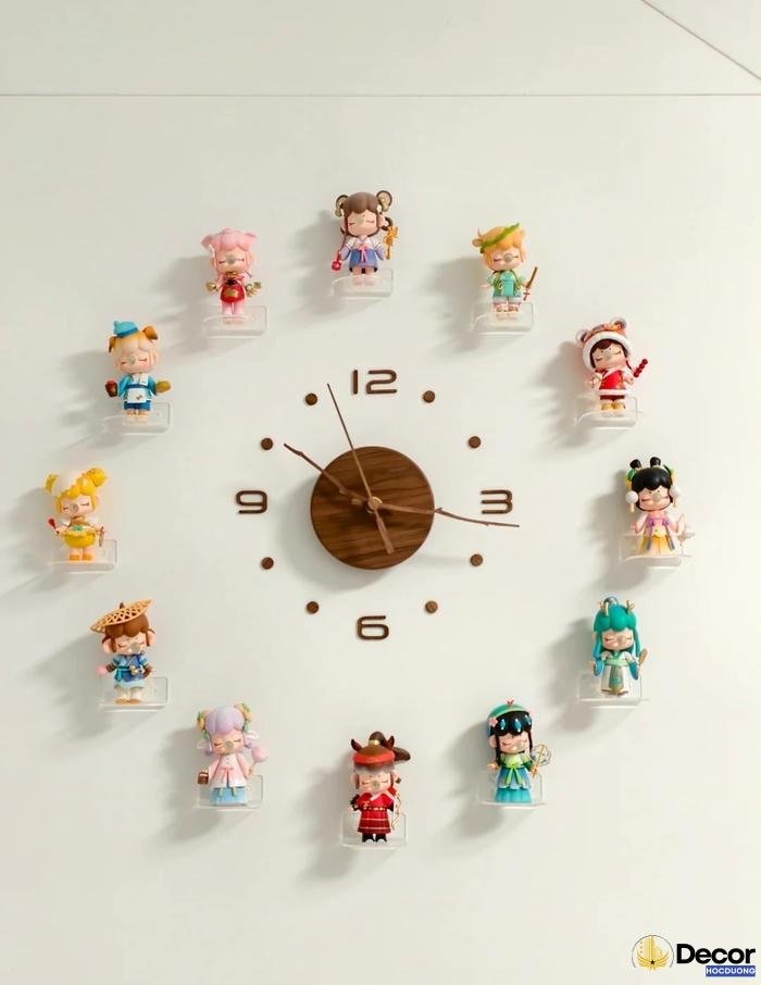 ảnh Trang trí đồng hồ treo tường