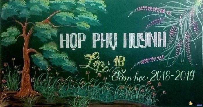 ảnh đẹp trang trí bảng họp phụ huynh cuối năm
