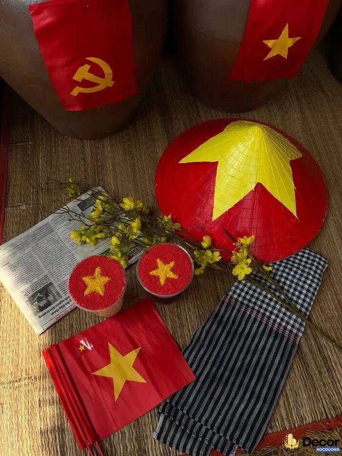 ảnh trang trí 30.4 tone đỏ xinh nhất