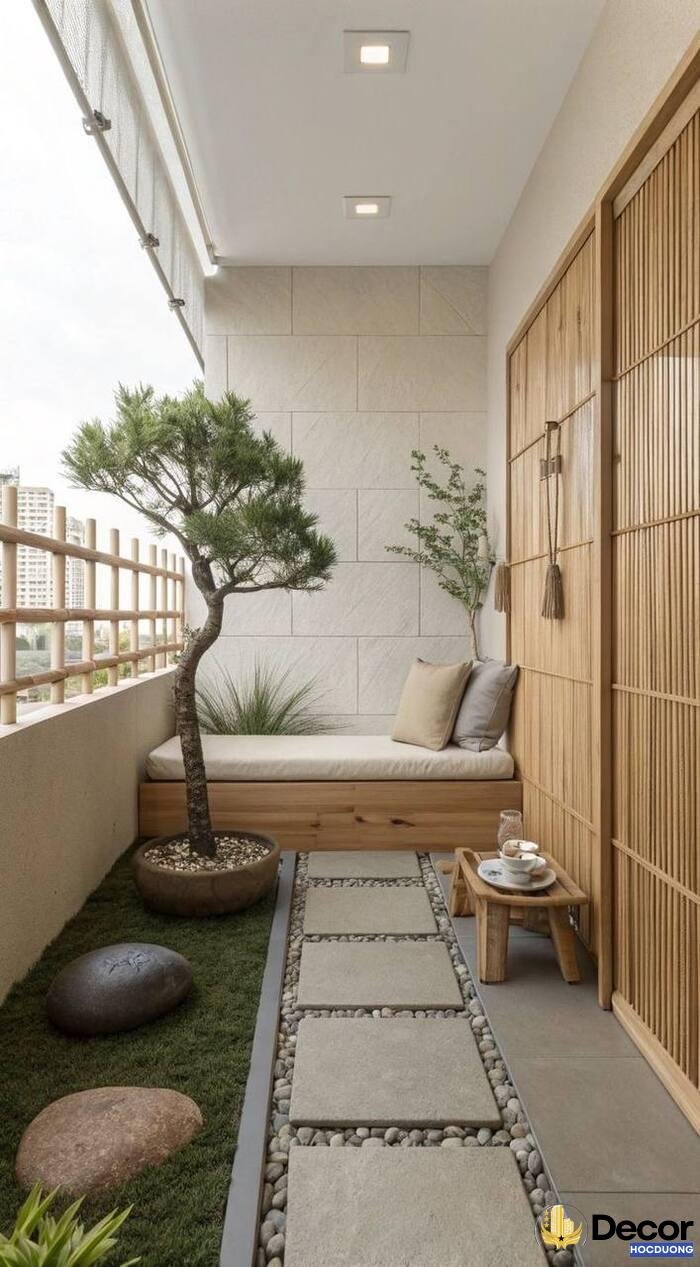 ảnh trang trí ban công đẹp xinh