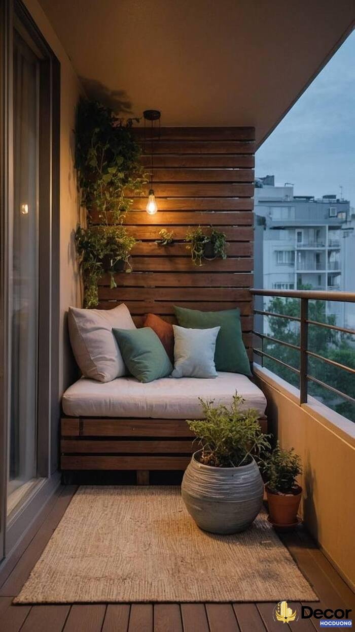 ảnh trang trí ban công đơn giản