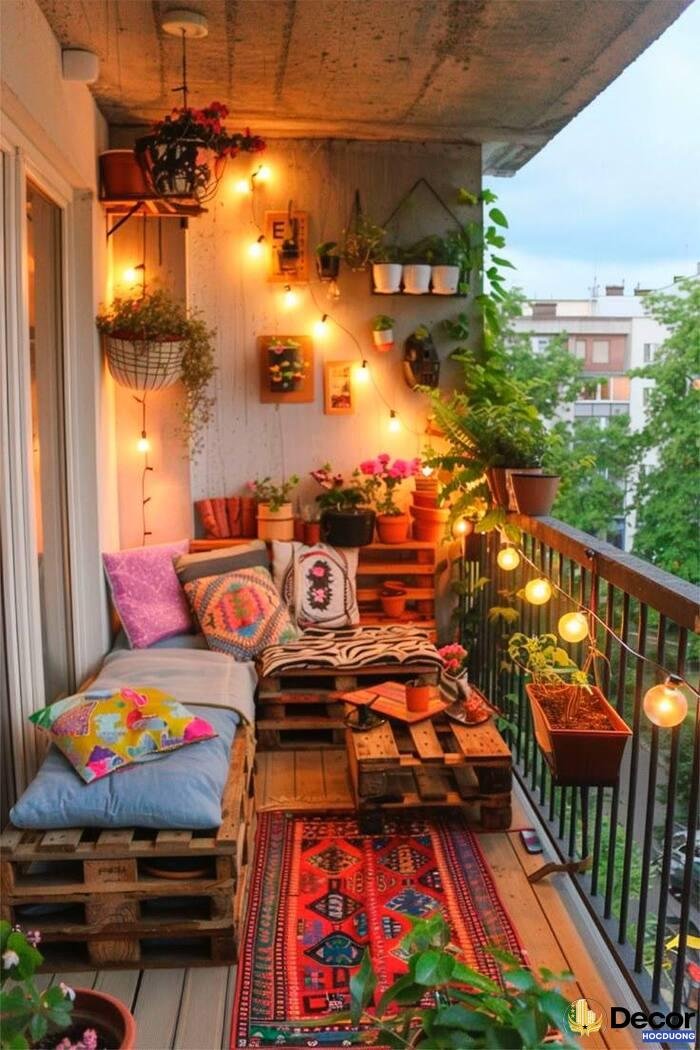 ảnh trang trí ban công siêu đẹp