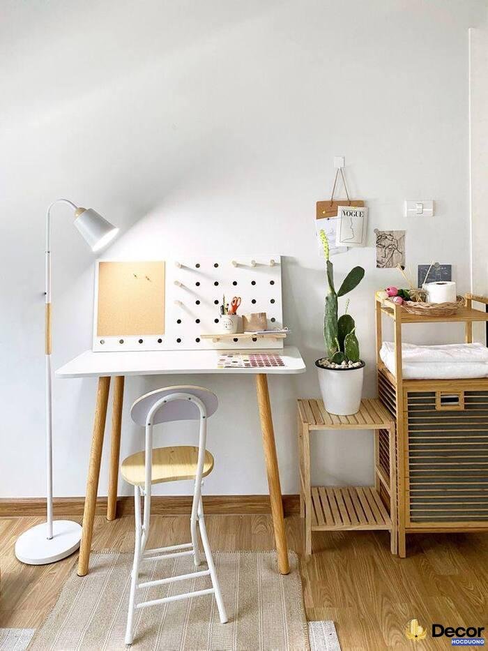 ảnh trang trí bàn làm việc chill nhất