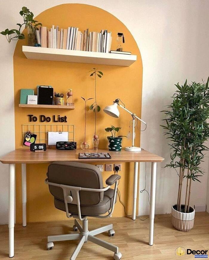 ảnh trang trí bàn làm việc đẹp