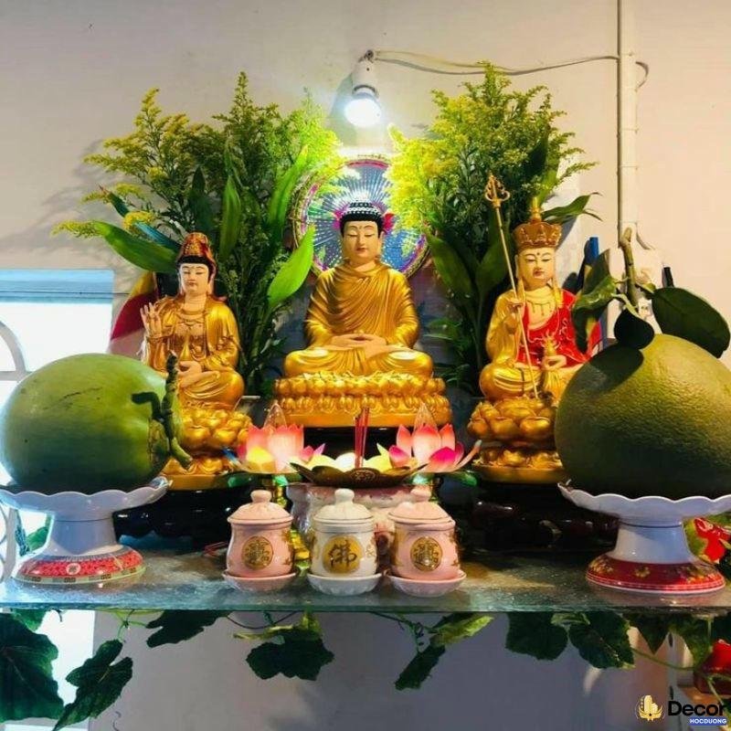 ảnh trang trí bàn thờ cực kì đẹp