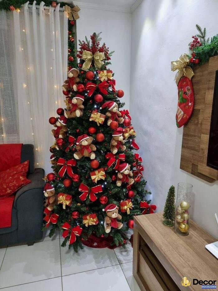 ảnh trang trí cây thông noel xinh nhất