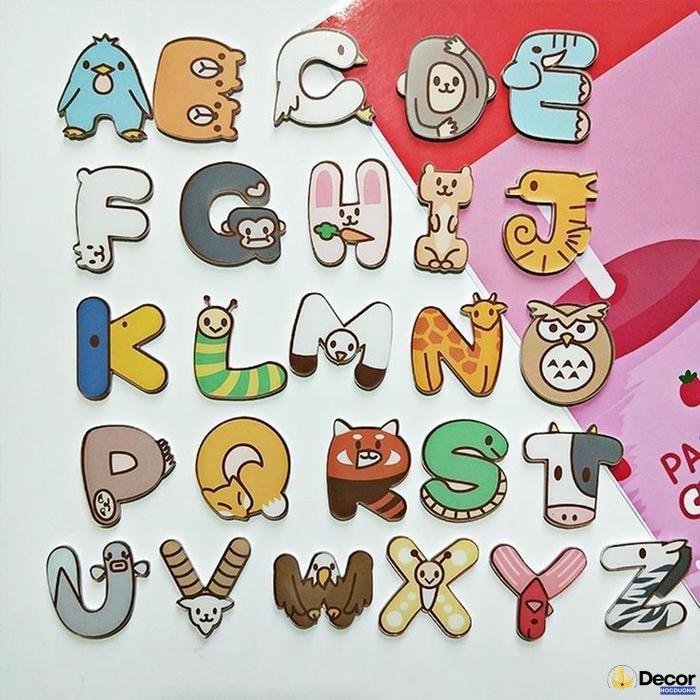 ảnh trang trí chữ cái