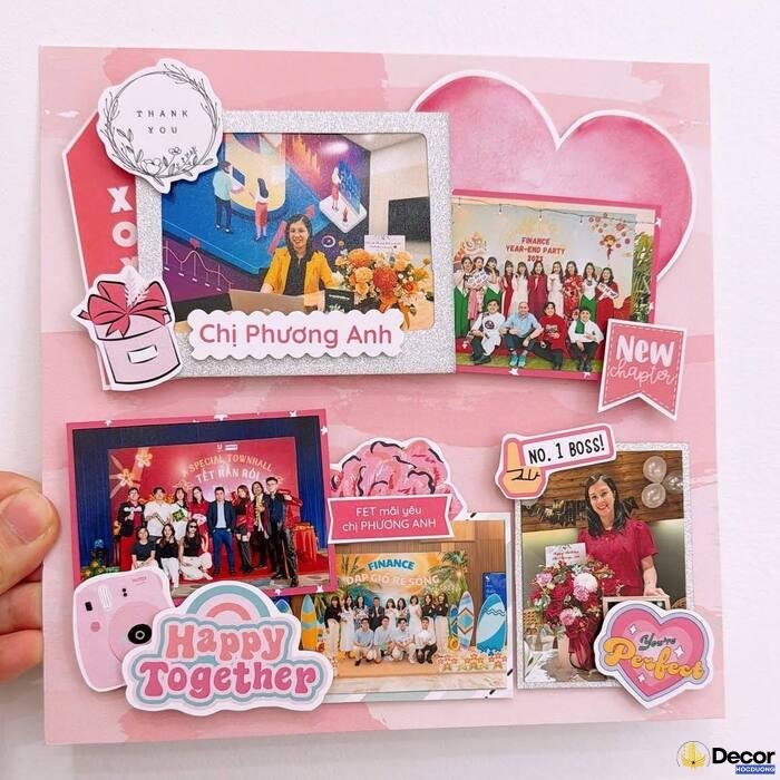 ảnh trang trí khung ảnh siêu cute