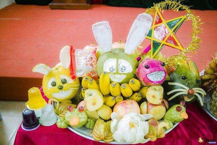 ảnh trang trí mâm ngũ quả