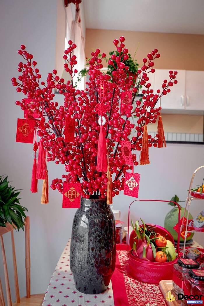 ảnh trang trí nhà ngày tết cực xinh