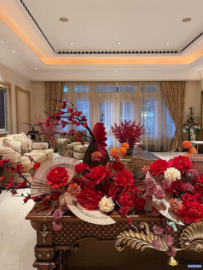 ảnh trang trí nhà ngày tết đẹp nhất