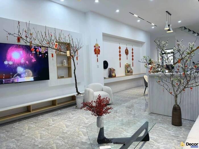 ảnh trang trí nhà ngày tết xinh nhất