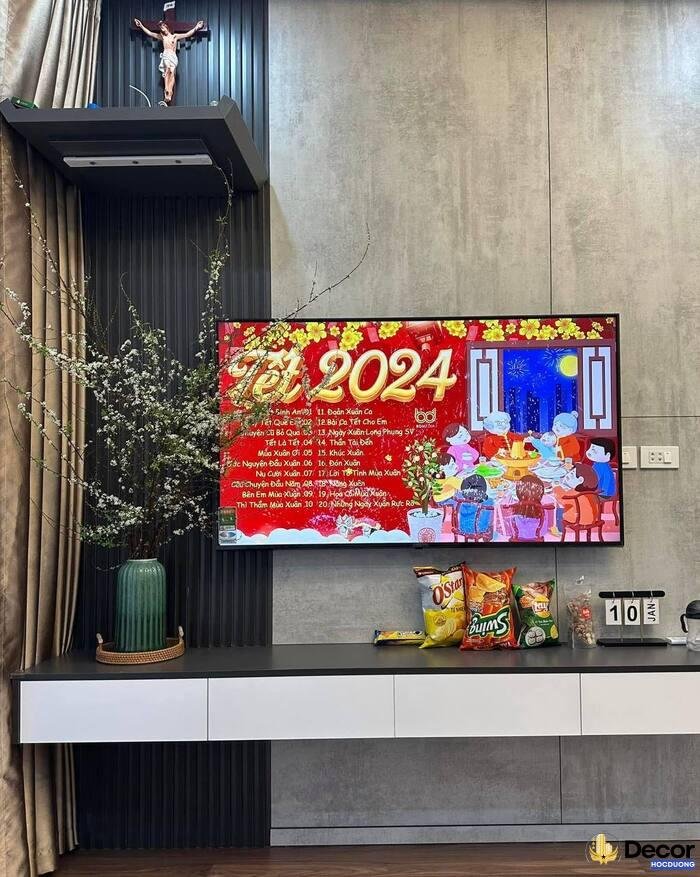 ảnh trang trí nhà ngày tết