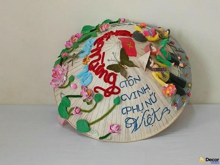 ảnh trang trí nón lá tôn vinh