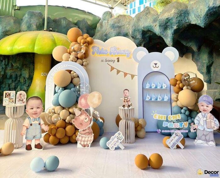 ảnh trang trí sinh nhật cho bé cực đẹp