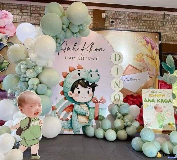 ảnh trang trí sinh nhật cho bé siêu đẹp