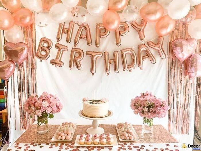 ảnh trang trí sinh nhật đơn giản đẹp nhất