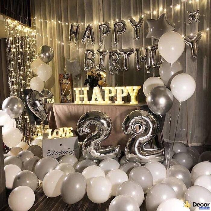 ảnh trang trí sinh nhật đơn giản