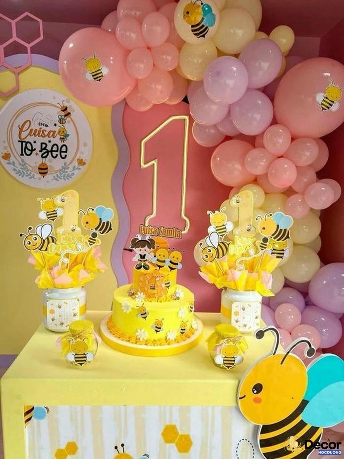 ảnh trang trí thôi nôi dễ thương đẹp