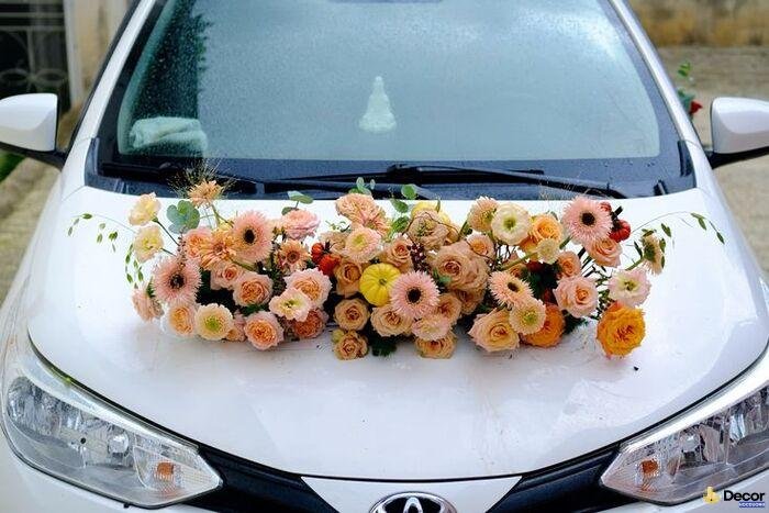 ảnh trang trí xe hoa xinh đẹp