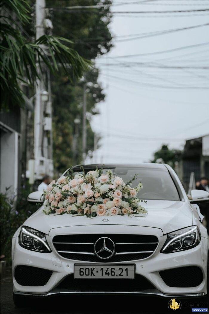ảnh trang trí xe hoa
