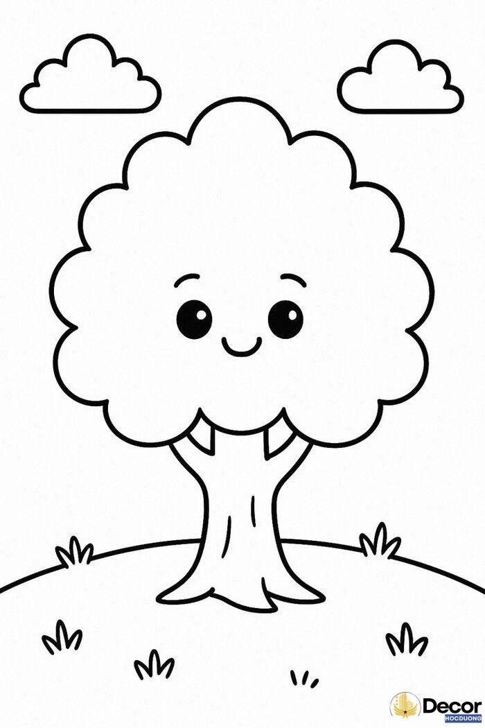 ảnh tranh tô màu cho bé 2 tuổi