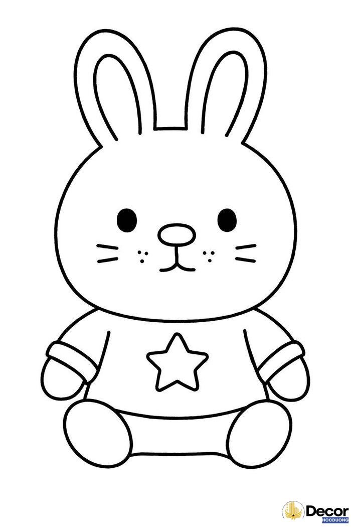 ảnh tranh tô màu cho bé 4 tuổi xinh