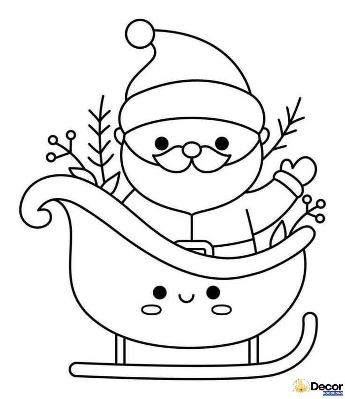 ảnh tranh tô màu cho bé mầm non đẹp