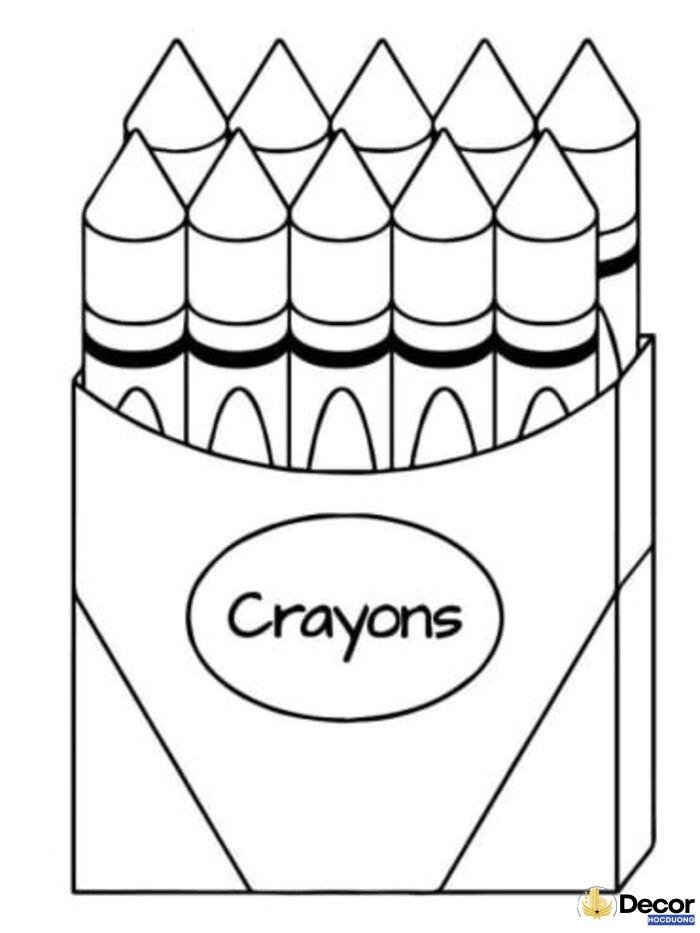 ảnh tranh tô màu cho bé mầm non xinh