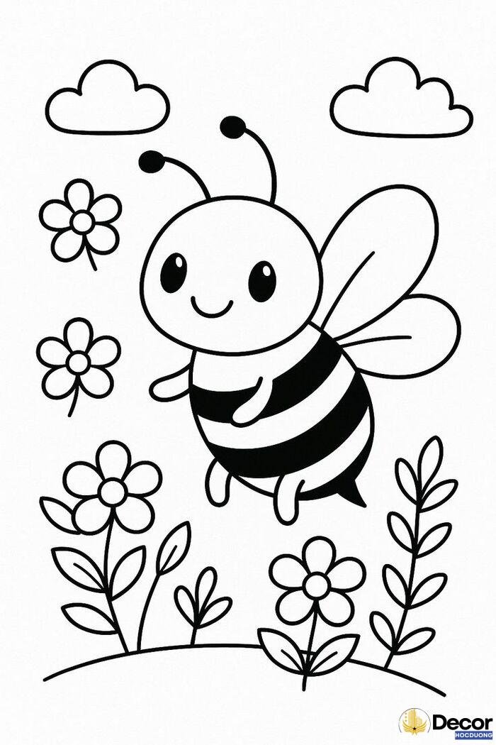 ảnh tranh tô màu đa dạng chủ đề con vật đáng yêu nhất