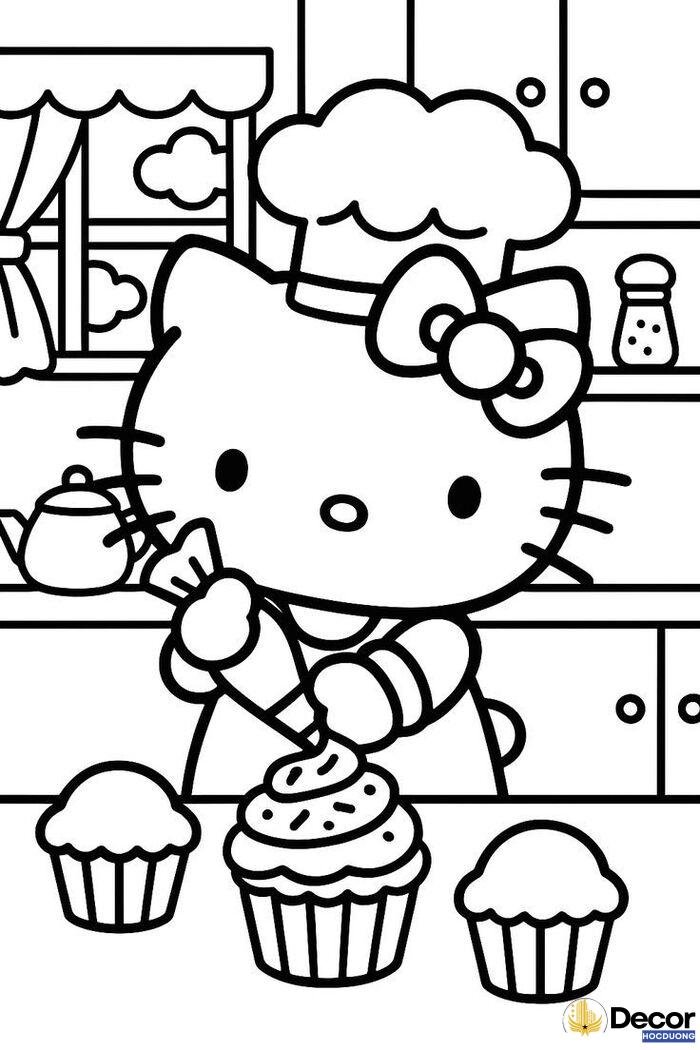 ảnh tranh tô màu đa dạng chủ đề con vật đẹp