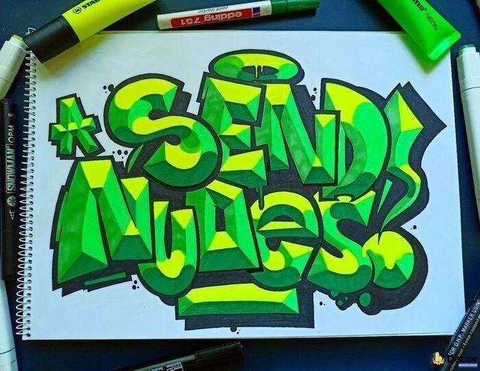 ảnh vẽ chữ trang trí đẹp nhất