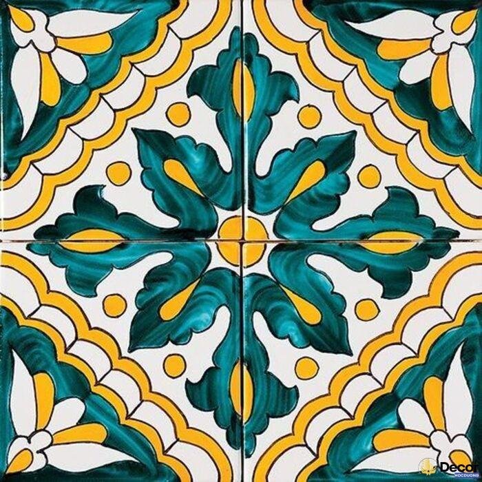 ảnh vẽ trang trí đường diềm hình vuông nghệ