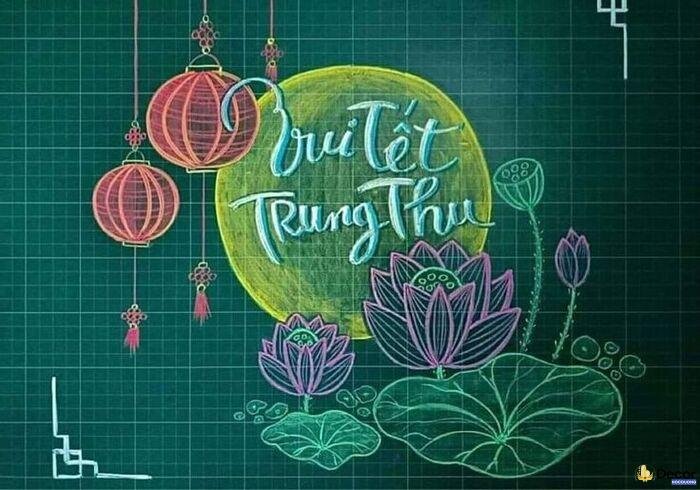 ảnh vẽ trang trí tết đẹp