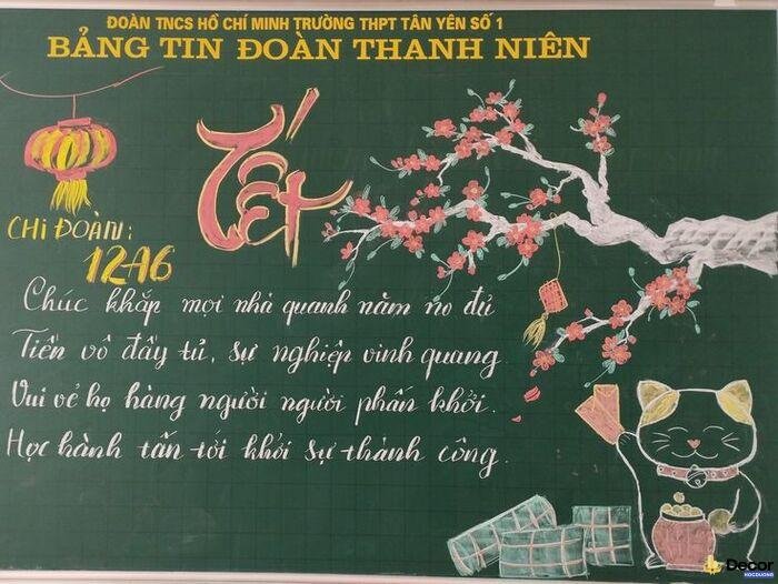 ảnh vẽ trang trí tết