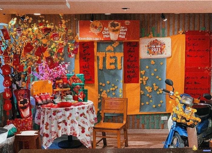 cách trang trí lớp ngày tết