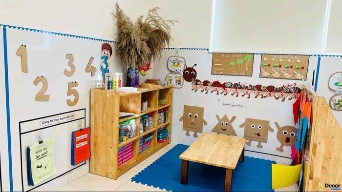 decor góc steam mẫu giáo