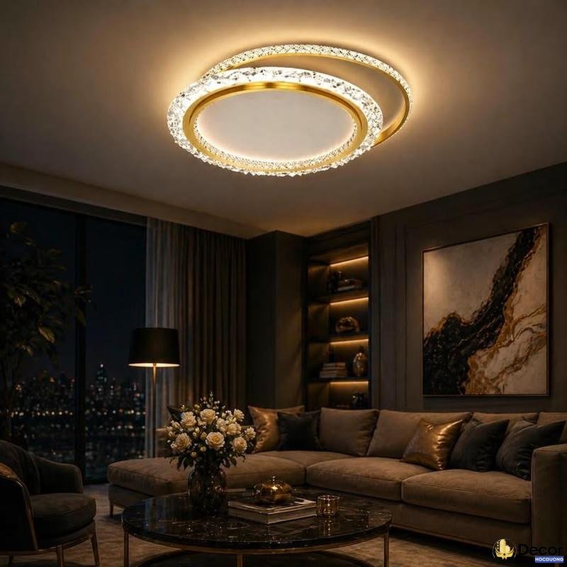 đèn trang trí hati đẹp mắt