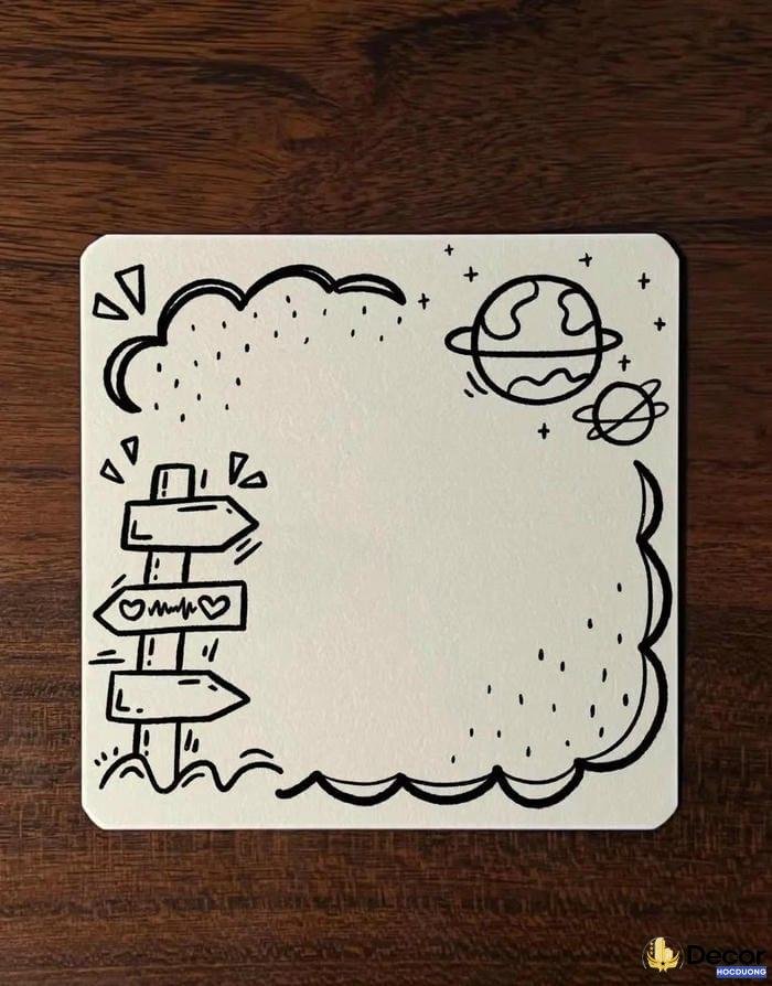 đường diềm trang trí bằng giấy