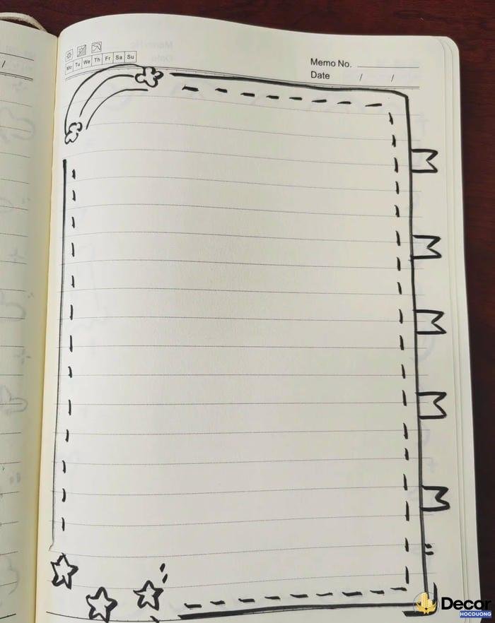 đường diềm trang trí mầm non