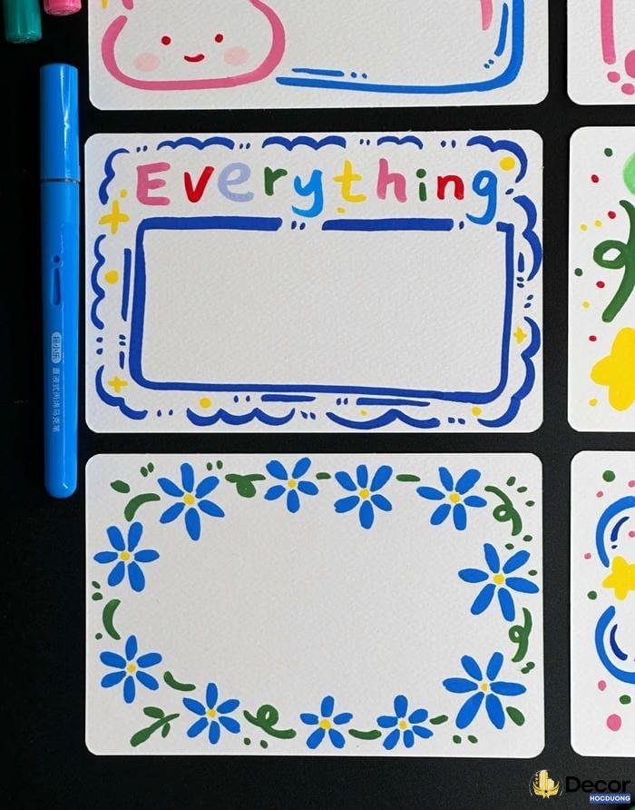 đường diềm trang trí nhanh