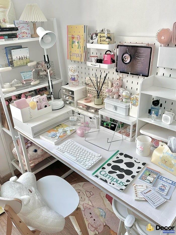 góc học tập đẹp