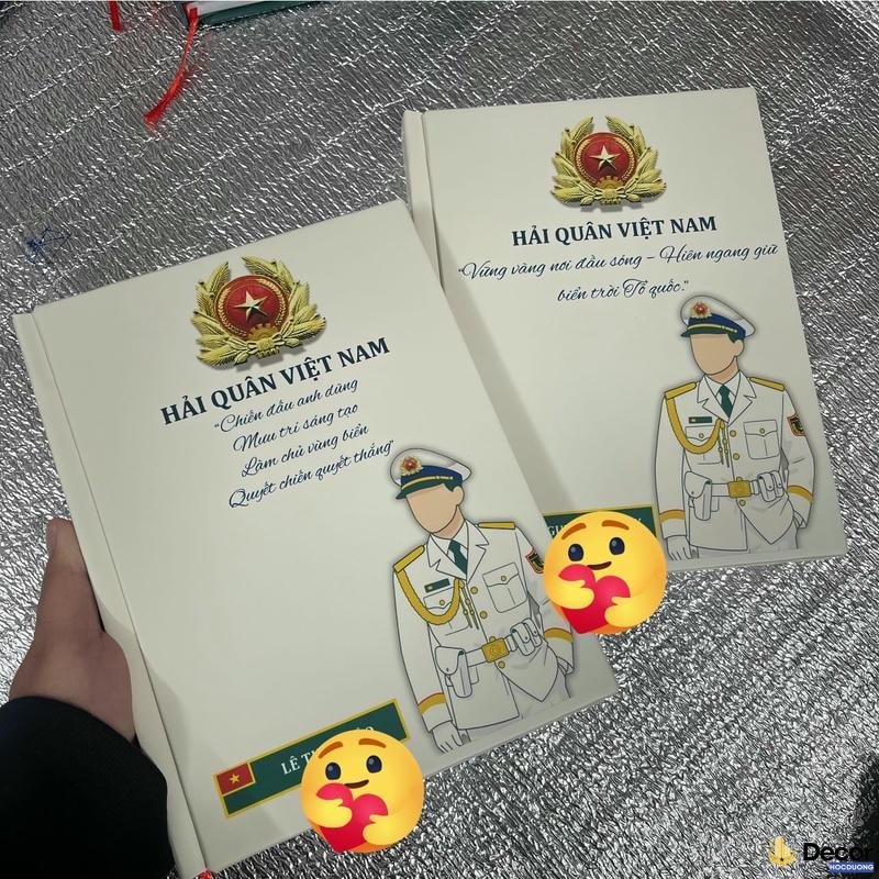 hinh anh trang trí bìa vở