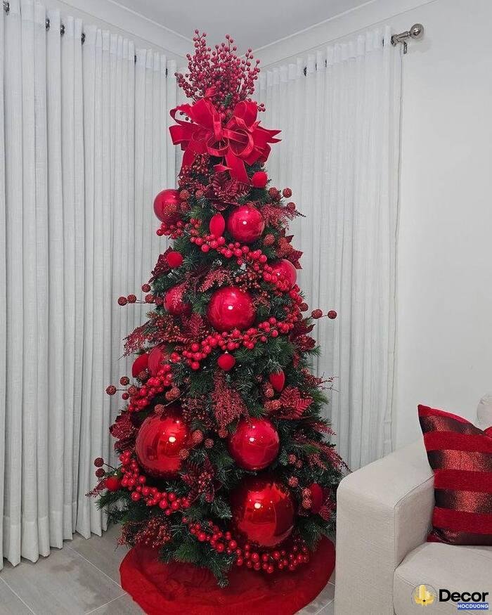 hình ảnh trang trí cây thông siêu đẹp