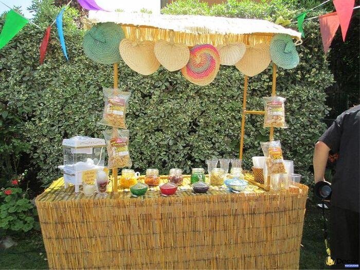 hình ảnh trang trí gian hàng tết đẹp nhất