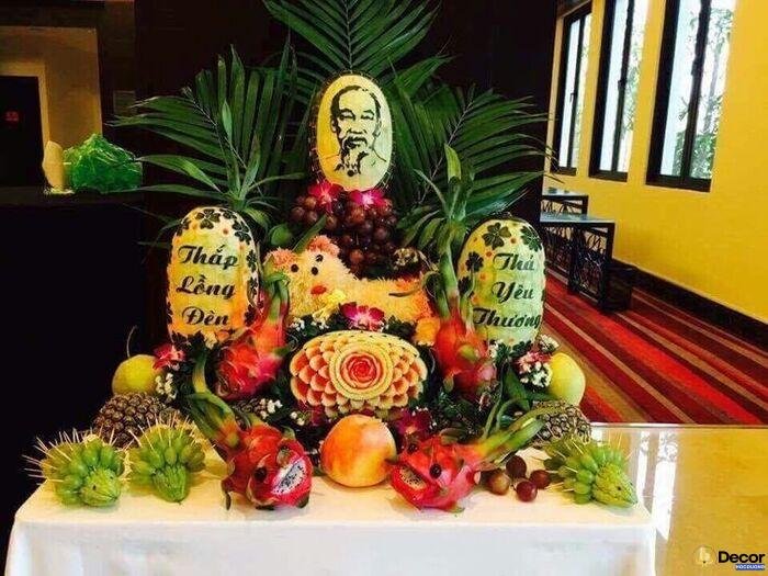 hình ảnh trang trí mâm ngũ quả đẹp nhất