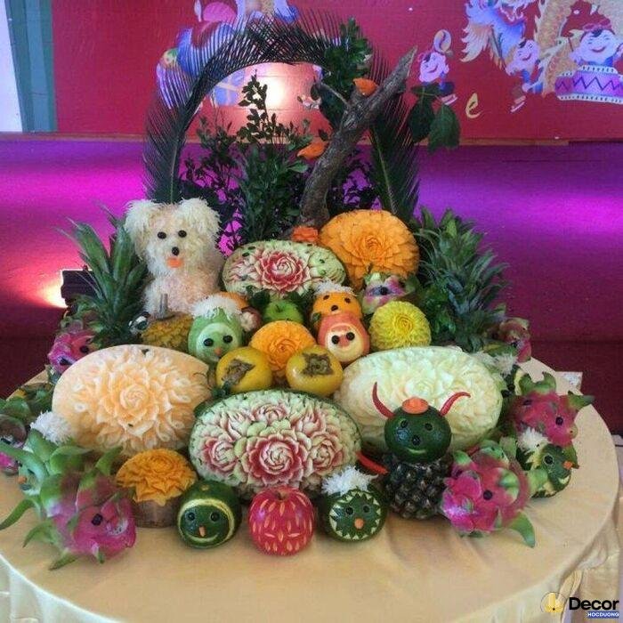 hình ảnh trang trí mâm ngũ quả đẹp