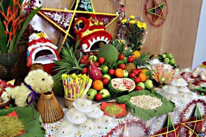 hình ảnh trang trí mâm ngũ quả siêu đẹp